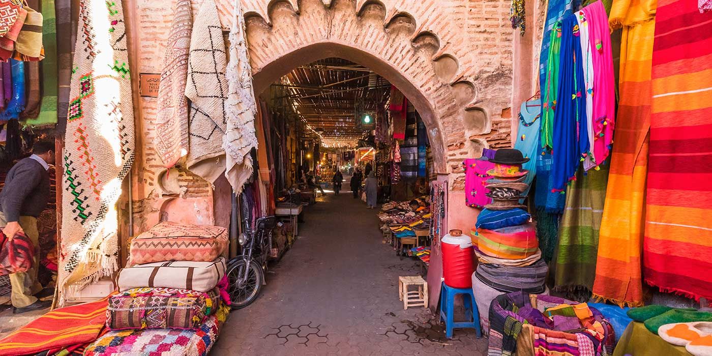 Souk Semmarine - Mercado de Marrakech